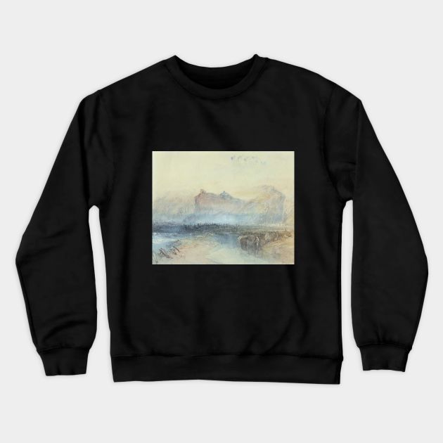 A View in the Domleschg Valley, Switzerland Crewneck Sweatshirt by Art_Attack